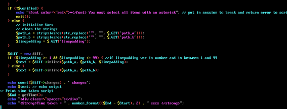 LFI Configuration Compare